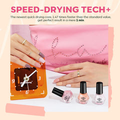 Modelones vernis nude rose: teinte neutre parfaite pour un look discret.
