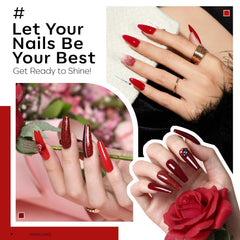 Modelones vernis rouge profond: nuance nacrée pour un look sophistiqué et durable.