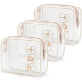 MODENGKONGJIAN sac transparent TSA approuvé, visibilité rapide lors du contrôle en cabine.