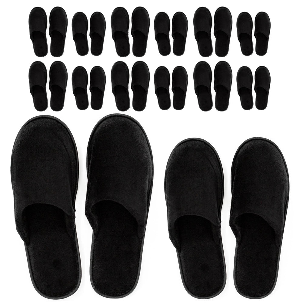 Chaussons Modlux Spa en velours coton, haut confortable pour un accueil d hôtel