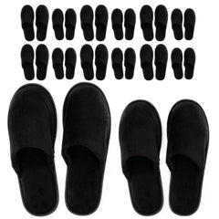 Chaussons Modlux Spa en velours coton, haut confortable pour un accueil d hôtel