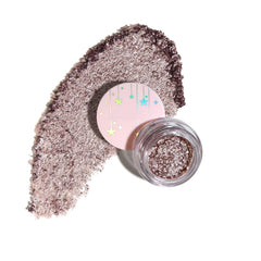 Moira Starshow Shadow Pot 017 Eureka - vue produit avec fini métallique éclatant pour regard illuminé.