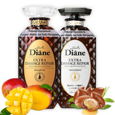 Moist Diane shampooing en bouteille argan, nourrissant et réparateur.