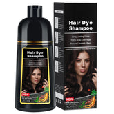MOISTAR Shampoing-teinture brun foncé couvrant les gris avec une couleur durable