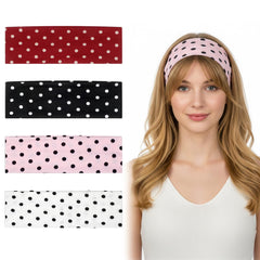 Bandeaux Molain pois – ensemble complet, style polyvalent pour tous les jours.