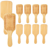 Molain ensemble de 10 brosses en bambou, prêt pour démêler en douceur.