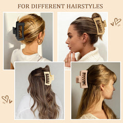 Molizummy clip couleur beige, noir et brun, assorti à toutes vos tenues.