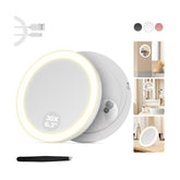 MOMOKUBA loupe 30x avec ventouse pour un maquillage précis.
