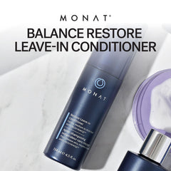 MONAT Balance Anti-Frizz offre des cheveux lisses sans frisottis.