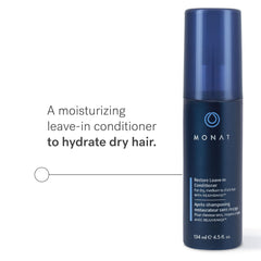 MONAT Balance Restore s’applique sans rinçage sur les longueurs et les pointes.