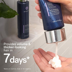MONAT Extrait REJUVENIQE, illustration des ingrédients nourrissants pour les cheveux.