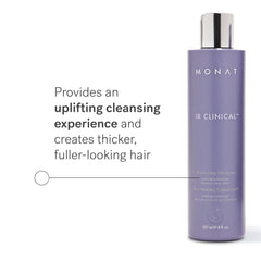 MONAT IR Clinique Shampoing - texture mousseuse, douceur nettoyante et volume potentiel