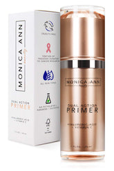 Monica Ann Beauty Prébase visage action double pour peau lisse prête au maquillage