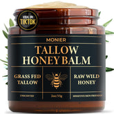 Monier Baume Tallow Miel pour le visage, texture onctueuse et nourrissante.