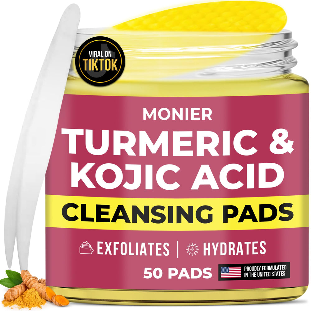 Tampon MONIER pour le visage, hydratant et nettoyant en douceur.