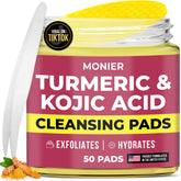 Tampon MONIER pour le visage, hydratant et nettoyant en douceur.
