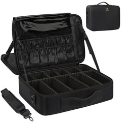 MONSTINA grande mallette maquillage 3 niveaux pour un rangement rapide