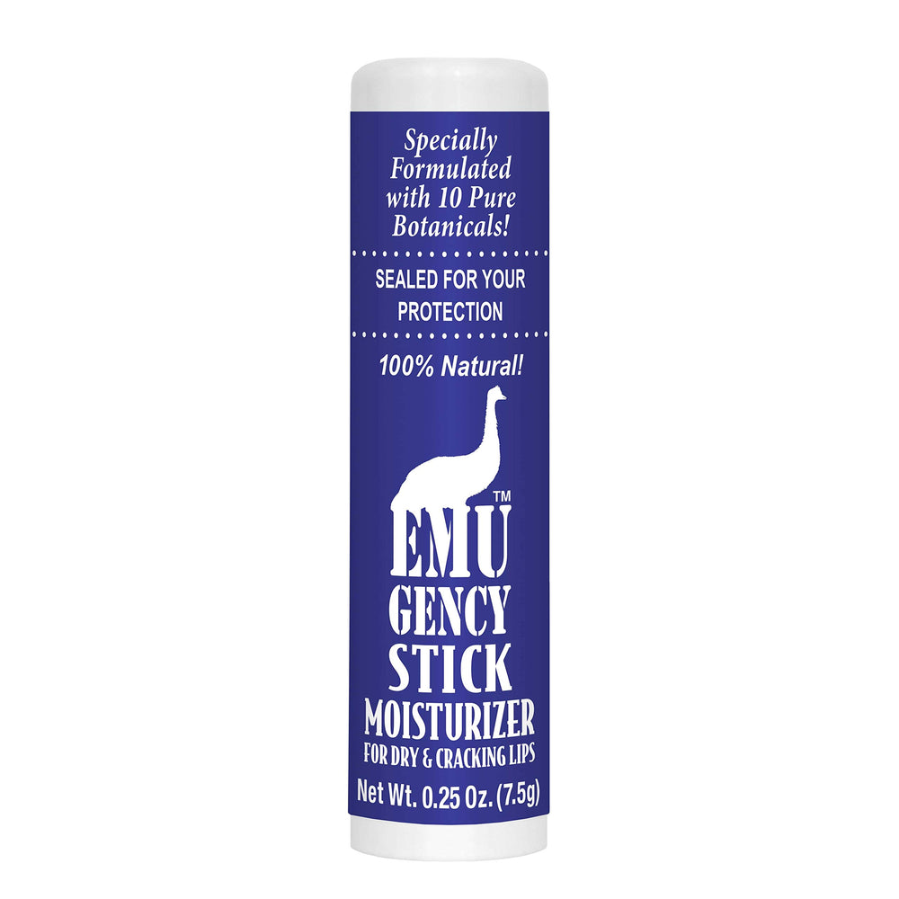 Montana Gold EMUgency Stick emballage compact et pratique pour le sac.