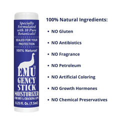 Montana Gold EMUgency Stick texture crèmeuse pour hydratation rapide.