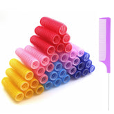 MOODKEY rouleaux auto-agrippants 36 pièces pour coiffage sans chaleur.