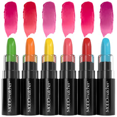 MOODmatcher rouge à lèvres changement couleur : belle bouteille reflétant une teinte personnalisée.