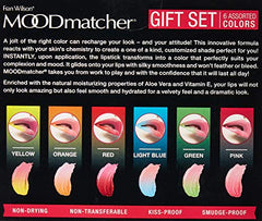 MOODmatcher rouge à lèvres hydratant avec aloe et vitamine E pour des lèvres douces.
