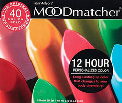 MOODmatcher rouge à lèvres application crèmeuse pour une couleur uniforme.