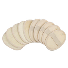 Mooerca Luffa Pad exfoliant 4x57 pouces pour peau douce et revitalisée