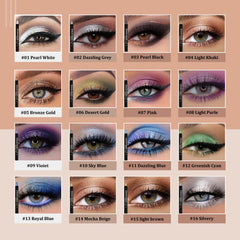 MooGlamor crayon fard yeux brillant, tenue durable et résistant à l'eau.