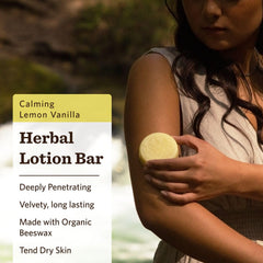 Moon Valley Organics Moon Melt Bar calendula-consoude : apaisement naturel et confort cutané.
