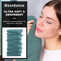 MOONQUEEN chiffons visage microfibre démaquillage eau-seulement – enlève maquillage avec douceur.
