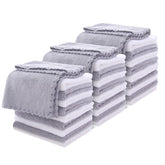 MOONQUEEN 30 serviettes-visage-microfibre: douceur et absorption pour démaquillage rapide