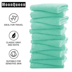 MOONQUEEN lingette visage microfibre ultraabsorbante pour essuyage rapide.