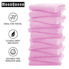 MOONQUEEN lingettes microfibre séchage rapide, pratique et sans odeur