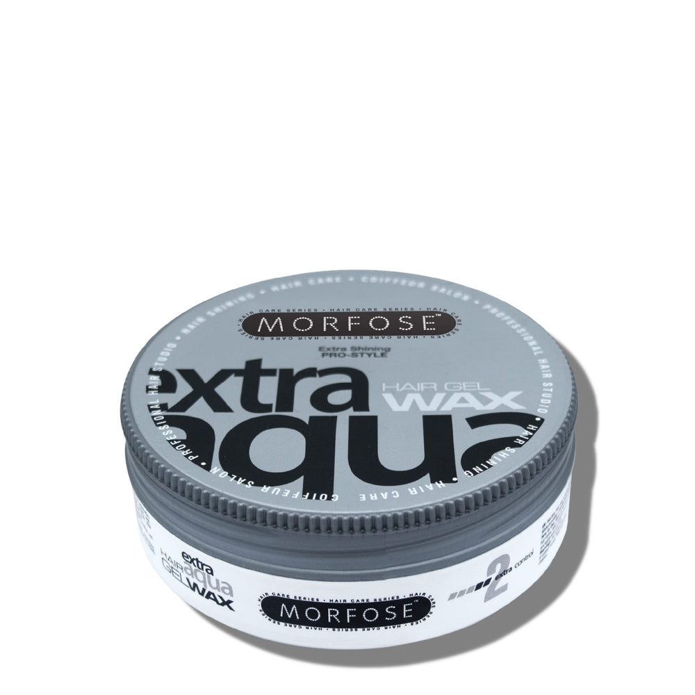 Morfose Extra Aqua Gel offre une brillance lumineuse pour un style professionnel durable.