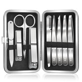 MORGLES ensemble pinces et coupe-ongles avec étui pratique pour voyage.