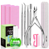 MORGLES Kit cuticules et huile Aloe : hydratation apaisante des cuticules.
