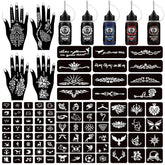 Moricher Henna Kit – cônes de tatouage faciles à appliquer.