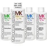 Moroccan Keratin – kit lissage 4 pièces pour cheveux lisses et sans frisottis