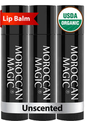 Moroccan Magic baume lèvres sans parfum 3-pack hydrate durablement les lèvres