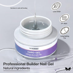 Morovan Gel Builder sans odeur - durabilité et finition propre