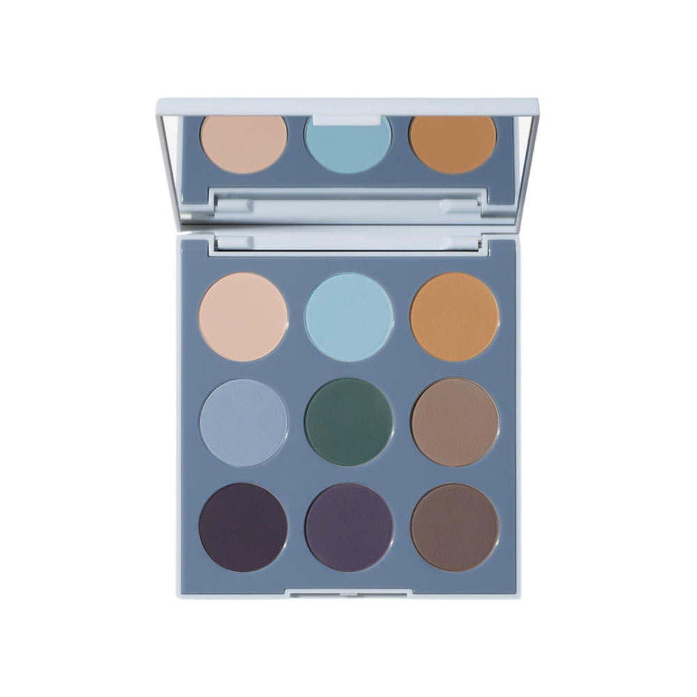 MORPHE 9C palette de nuances froides idéale pour des maquillages quotidiens et faciles à estomper