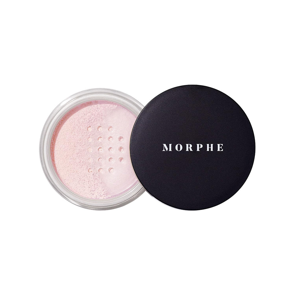 Poudre MORPHE Bake & Set – fini naturel et fixation durable.