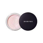 Poudre MORPHE Bake & Set – fini naturel et fixation durable.