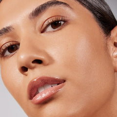 MORPHE Lightform Dewy Foundation swatches on skin reveal buildable medium coverage