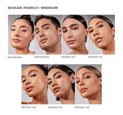 Smoothly blended Morphe Lightform on the cheek with a natural finish.