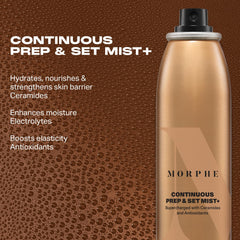 MORPHE bottle highlights ceramides and antioxidants on the label.