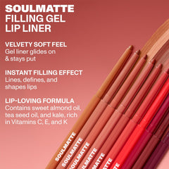 MORPHE Soulmatte dessine un contour précis et sculpté.