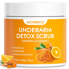 MOSRROU gommage detox aisselles en pot pour purification et fraîcheur durable