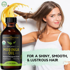 Formule sans additifs de l’huile Moringa Mother Nature Organics